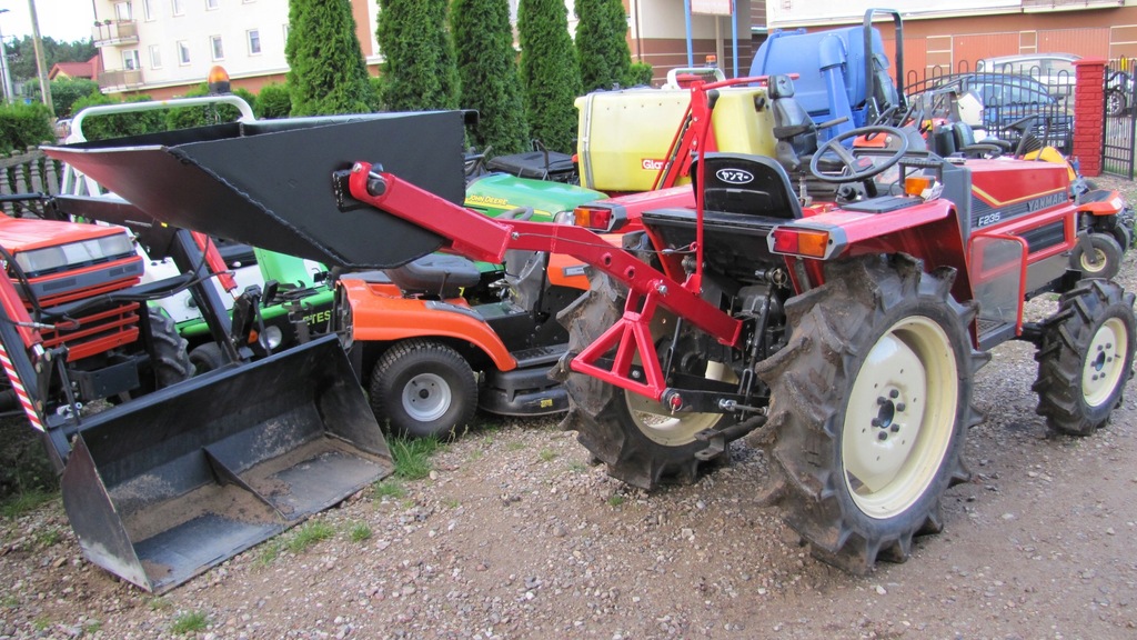 Ładowacz tylny traktor traktorek Kubota Yanmar