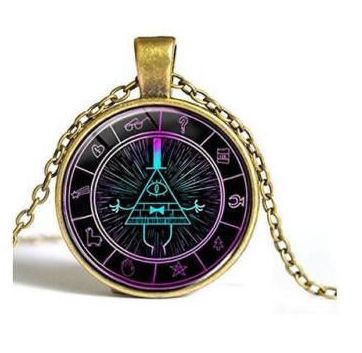 Naszyjnik Wodogrzmoty Małe Gravity Falls Bill b