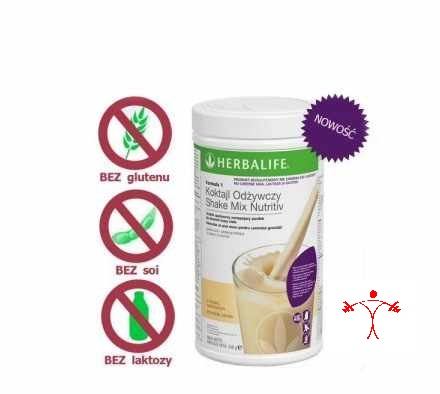 Herbalife Koktajl ANTYALERGICZNY - waniliowy 550
