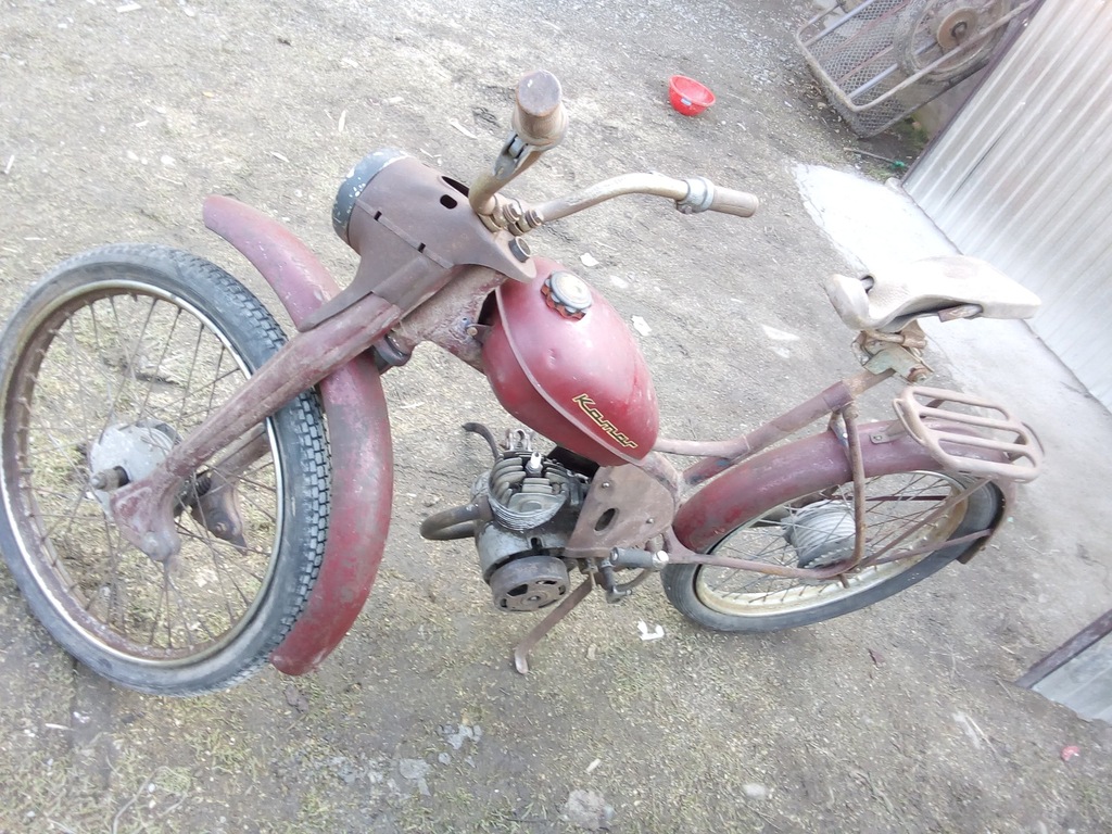 komar sztywniak motorower całość
