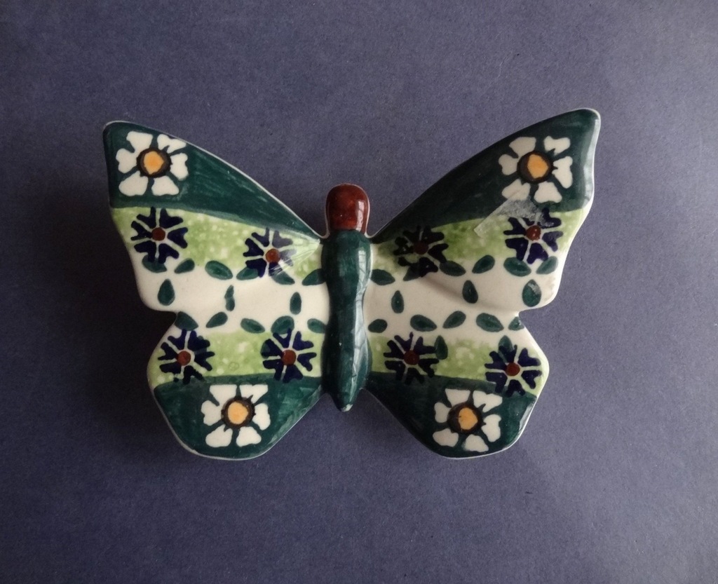 Figurka, Motyl. Bolesławiec.(1)