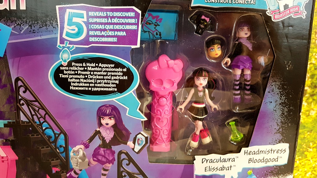Monster High Nowy Upiór W Szkole Monster High klocki Mega Bloks Upiorna Szkoła NOWE - 7697873850