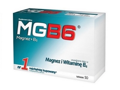 MGB6 Magnez z witamina B6 Apteka FLORA