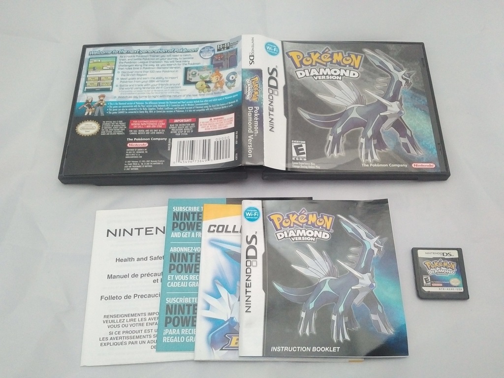 Pokemon Diamond Version Ds 3ds Oficjalne Archiwum Allegro