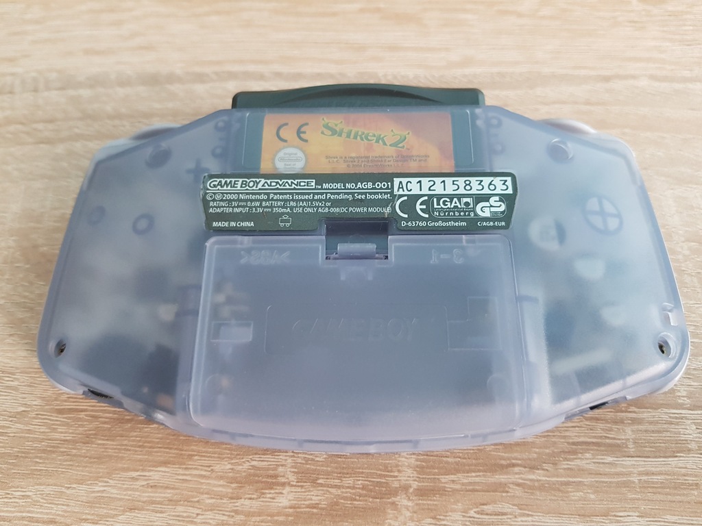 Gameboy Advance + nowa obudowa JAK NOWY