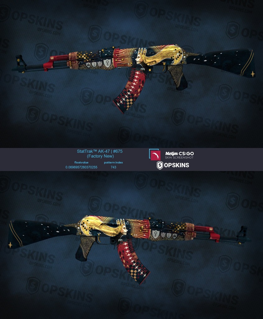 AK-47 | The Empress FN ST | Skin CSGO Cesarzowa