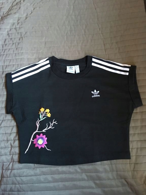 Crop Top Adidas 7560289868 Oficjalne Archiwum Allegro