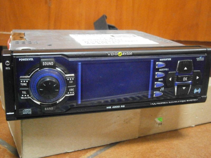 RADIO CD VDO DAYTON MS 4200 RS VW/AUDI