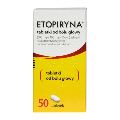 ETOPIRYNA  50 TABL      APTEKA P-Ń