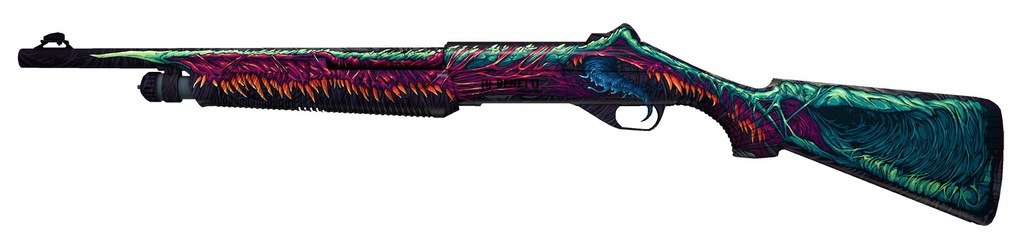 SKIN CS:GO NOVA HYPER BEAST hiperbestia MW 4/5