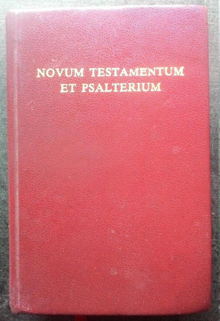 Novum Testamentum Neowulgata wydanie kieszonkowe