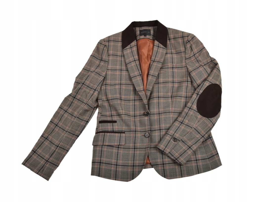 STOCKH LM MARYNARKA W STYLU ANGIELSKIM KRATKA 40