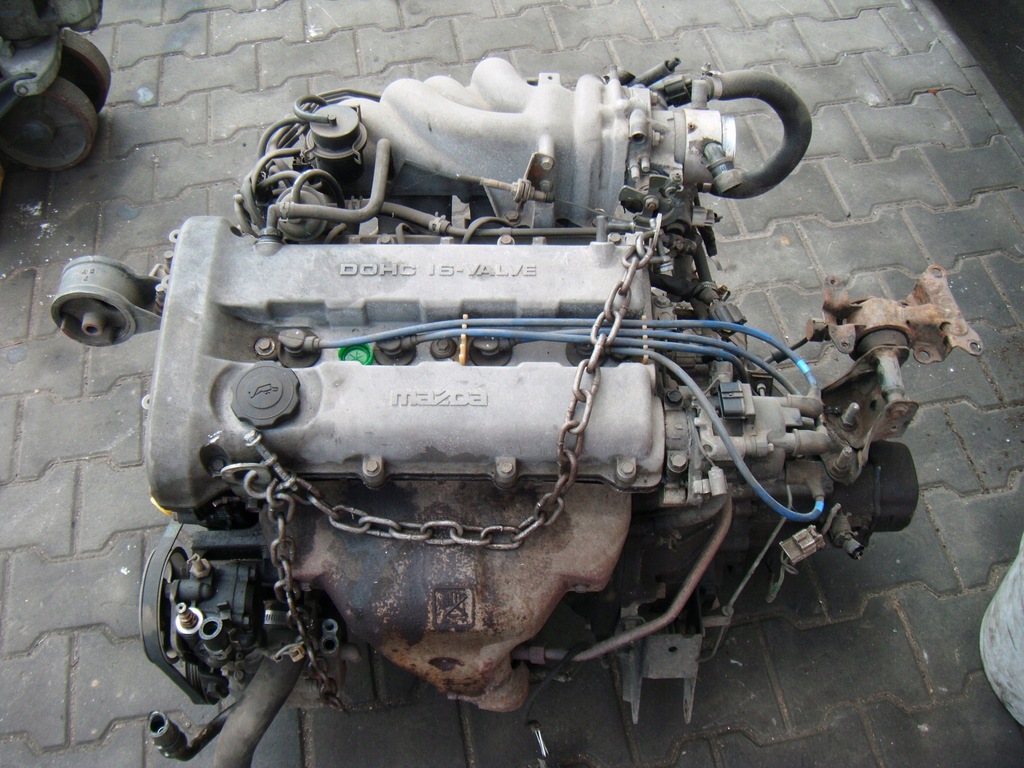 SILNIK KOMPLETNY MAZDA MX3 1.6 16V DOHC