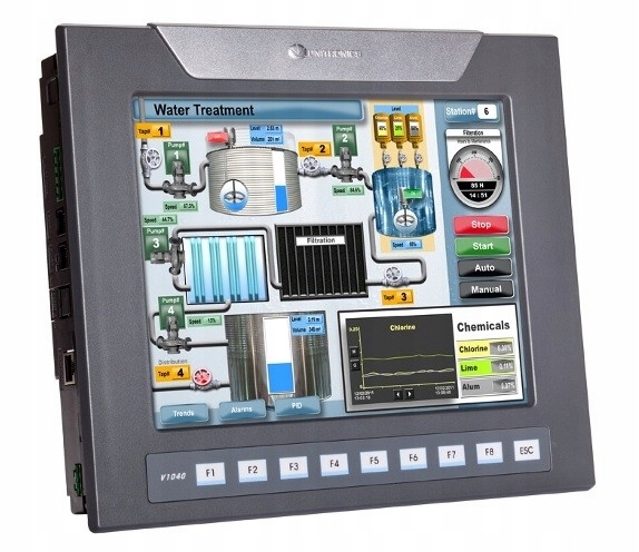 V1040-T20B Modułowy sterownik PLC, dotykowy grafic