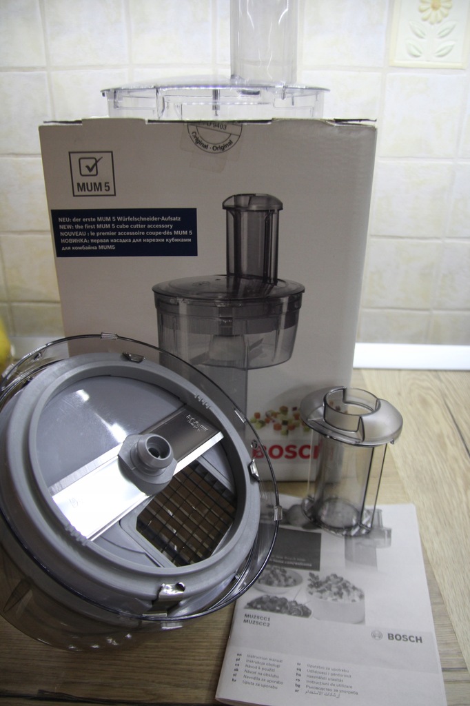 Cube Cutter do krojenia w kostkę BOSCH MUZ5CC1 - 7700774636 - oficjalne ...