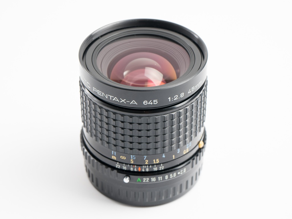 Obiektyw Pentax-A SMC 645 45mm 1:2.8 średni format
