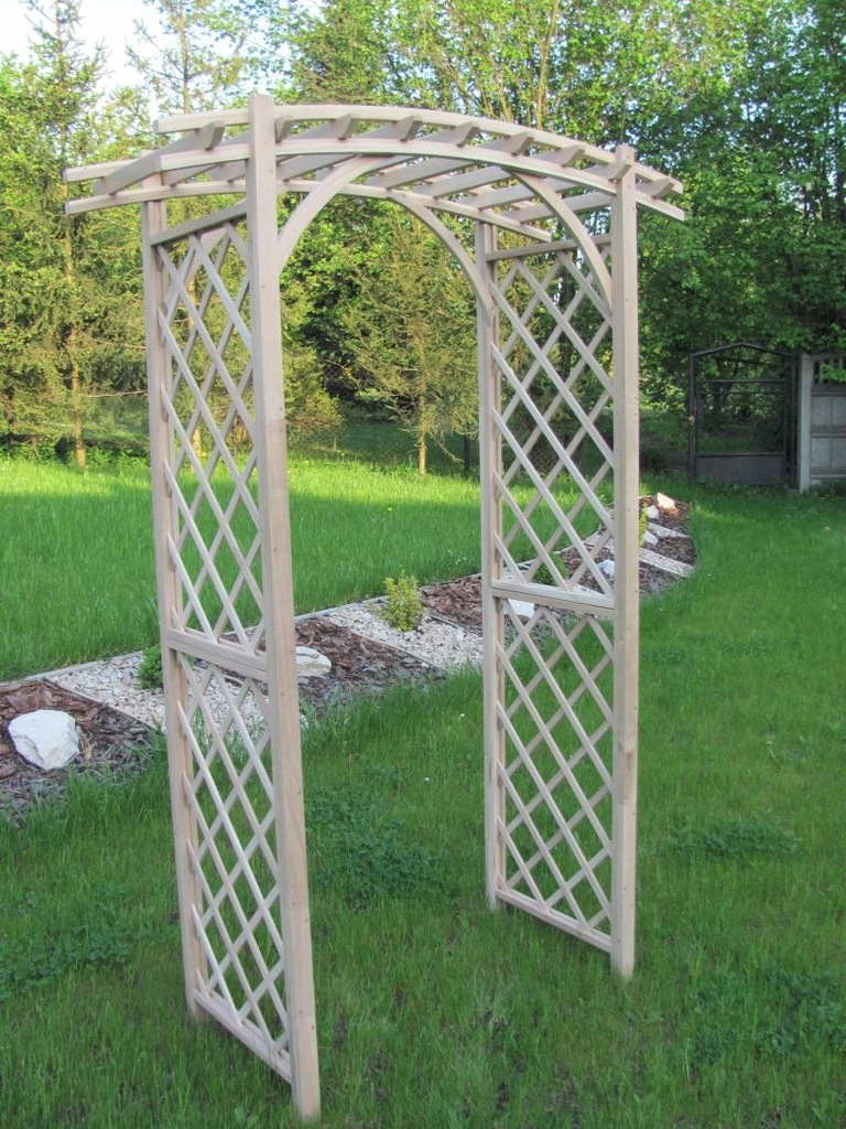Pergola Drewniana z łukiem 140-280cm Ogrodowa