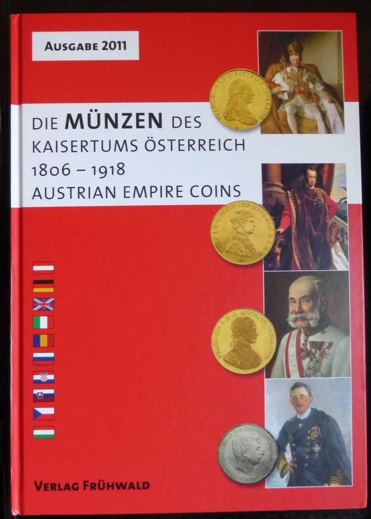 Katalog monet austriackich i austro-węgierskich.