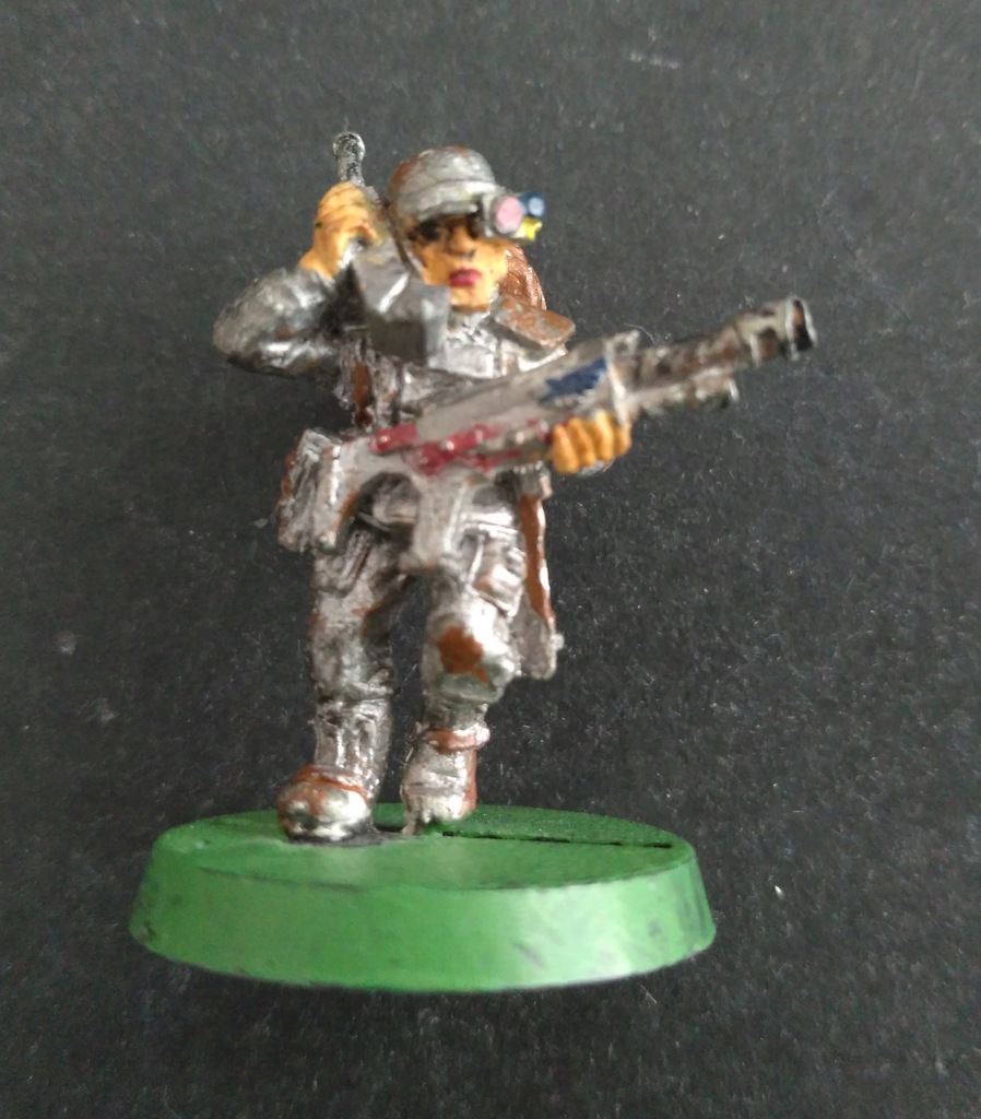 Cadian Shock Troops Comm Link METAL