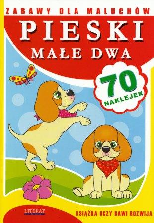 PIESKI MAŁE DWA + 70 Naklejek -Zabawy dla maluchów