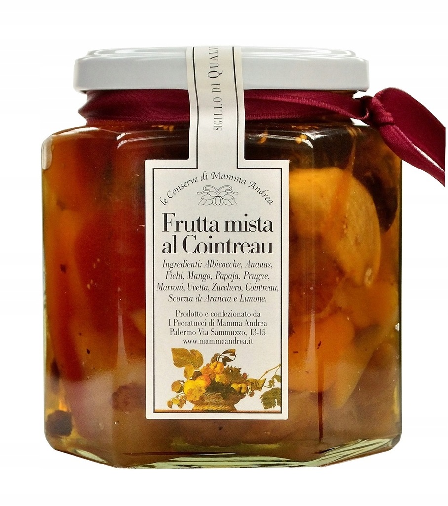 Owoce egzotyczne z likierem Cointreau 450 g