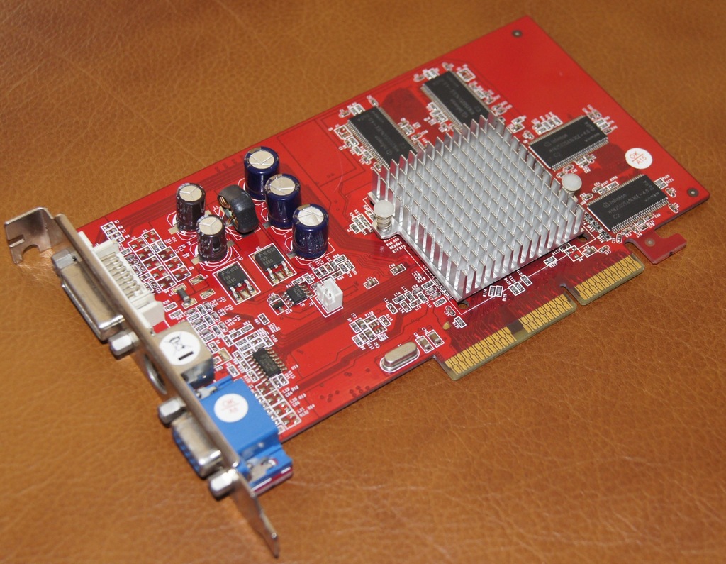 ATI Radeon 9550 256 MB DDR AGP 4/8 Video Card