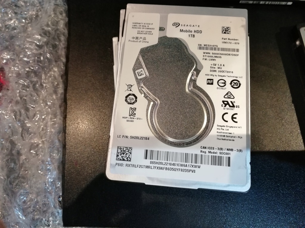 2,5'' 1TB ST100LM035 SEAGATE MOBILE HDD