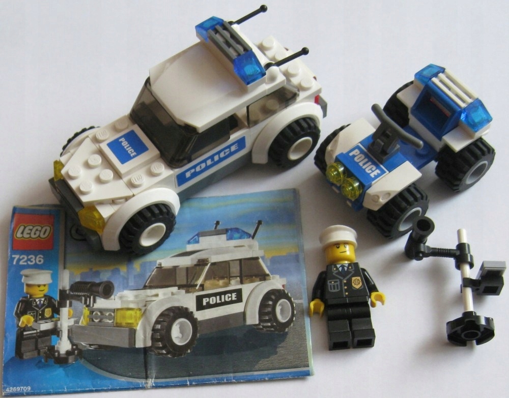Lego City Radiowóz Policyjny 7236 Instrukcja