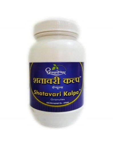 Shatavari Kalpa w granulkach dla zdrowia kobiet