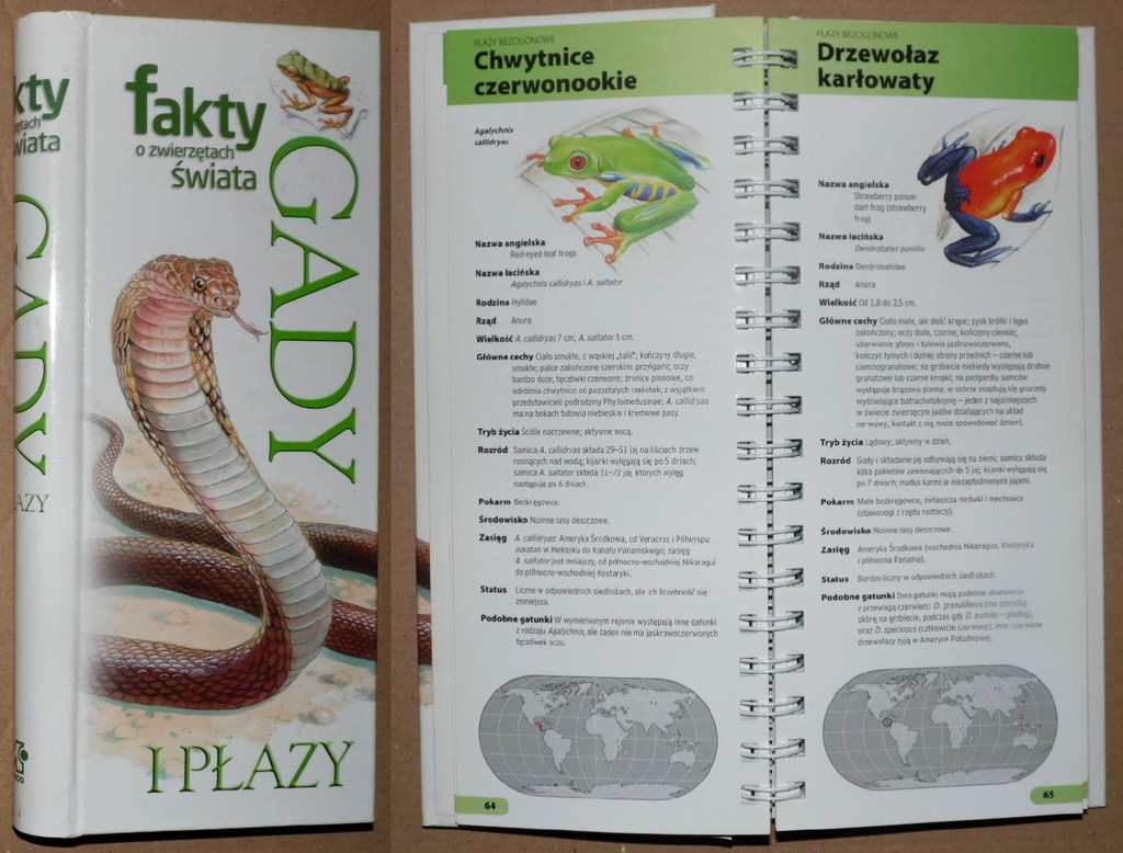 Fakty o zwierzętach świata - Gady i płazy