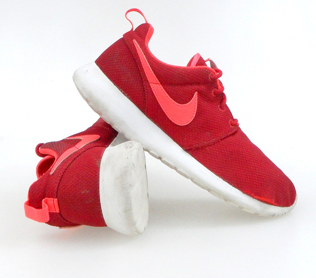 Nike roshe run damskie bordowe best sale