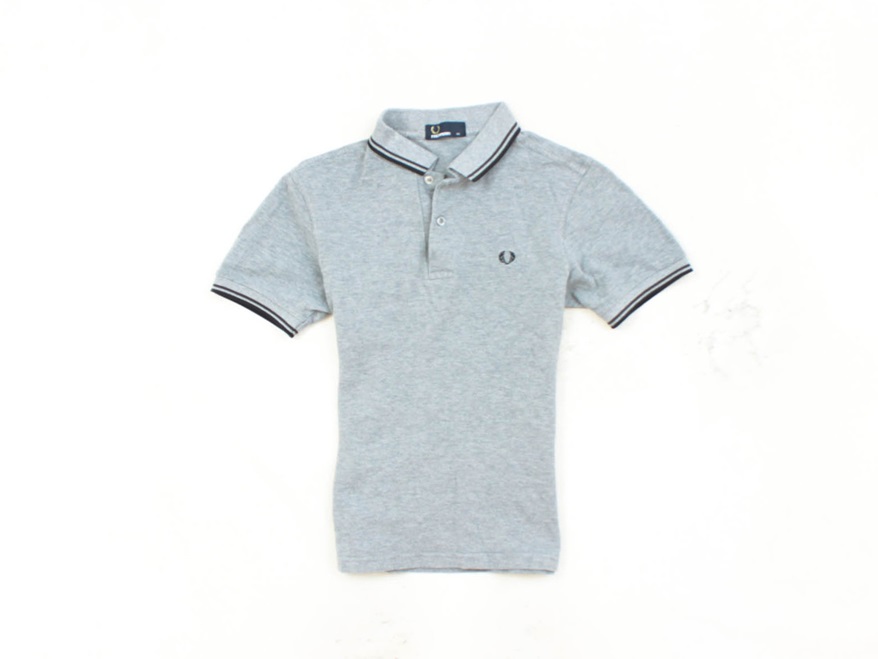 M Fred Perry Koszulka Polo Męska Bawełna Szara XS