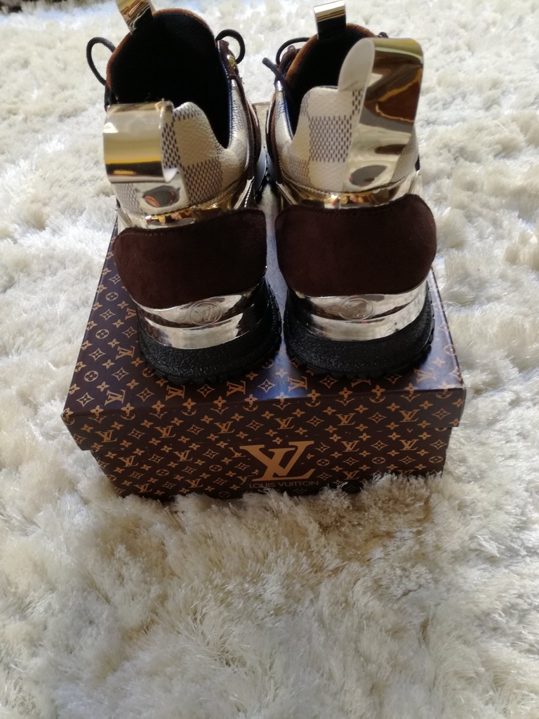 Buty sneakersy LV Louis Vuitton 37 jak 38 24,5 cm - 7294786644 - oficjalne archiwum Allegro