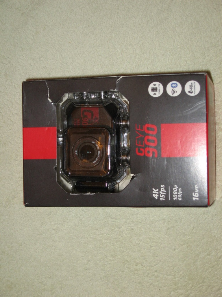 Kamera sportowa G-EYE 900 4K FULL HD Genaute
