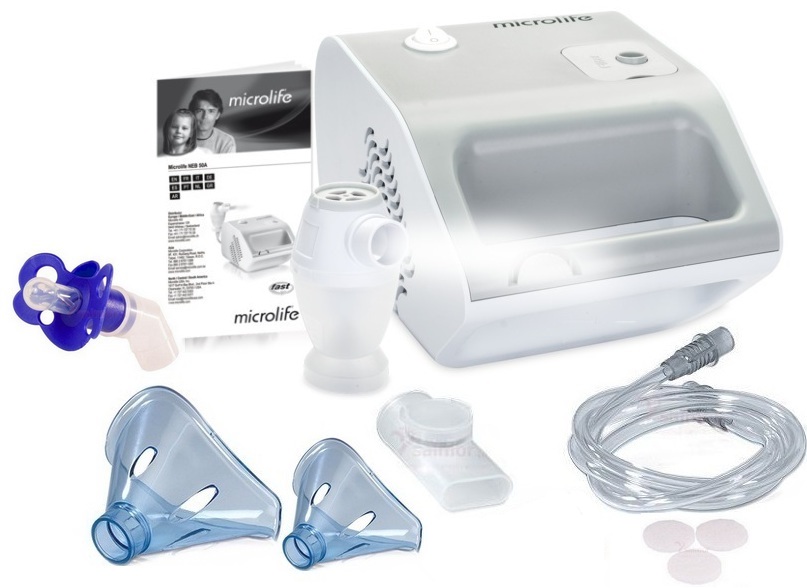 INHALATOR NEBULIZATOR MICROLIFE NEB 50A +SMOCZEK