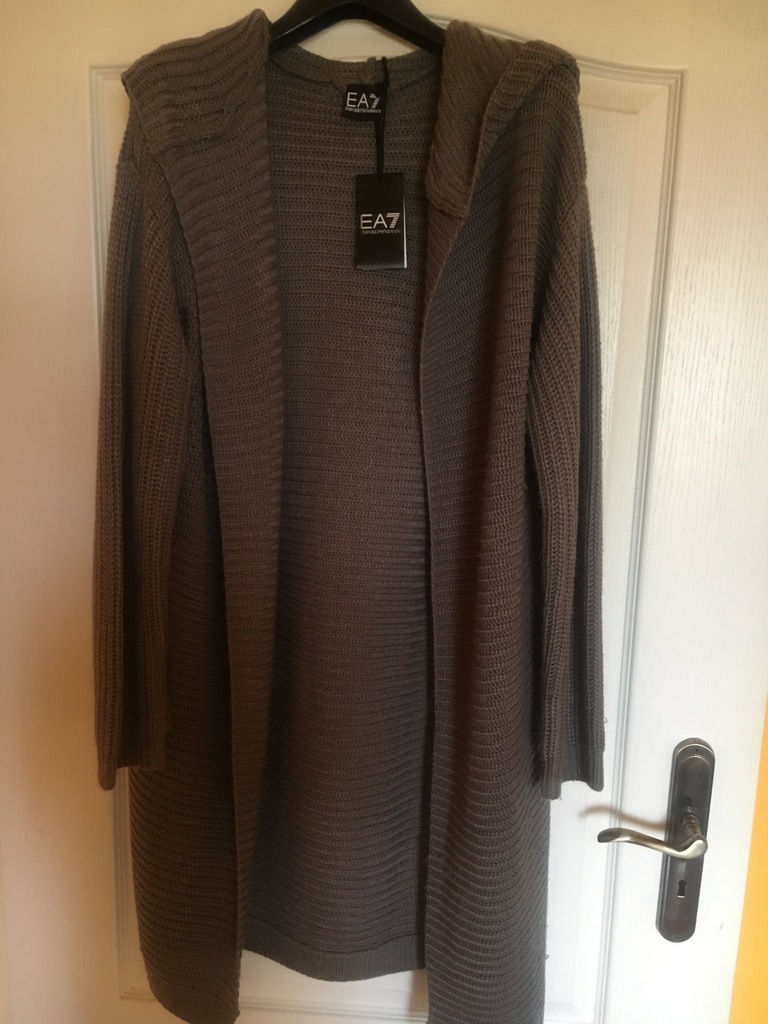 Emporio Armani cardigan płaszcz sweter narzutka