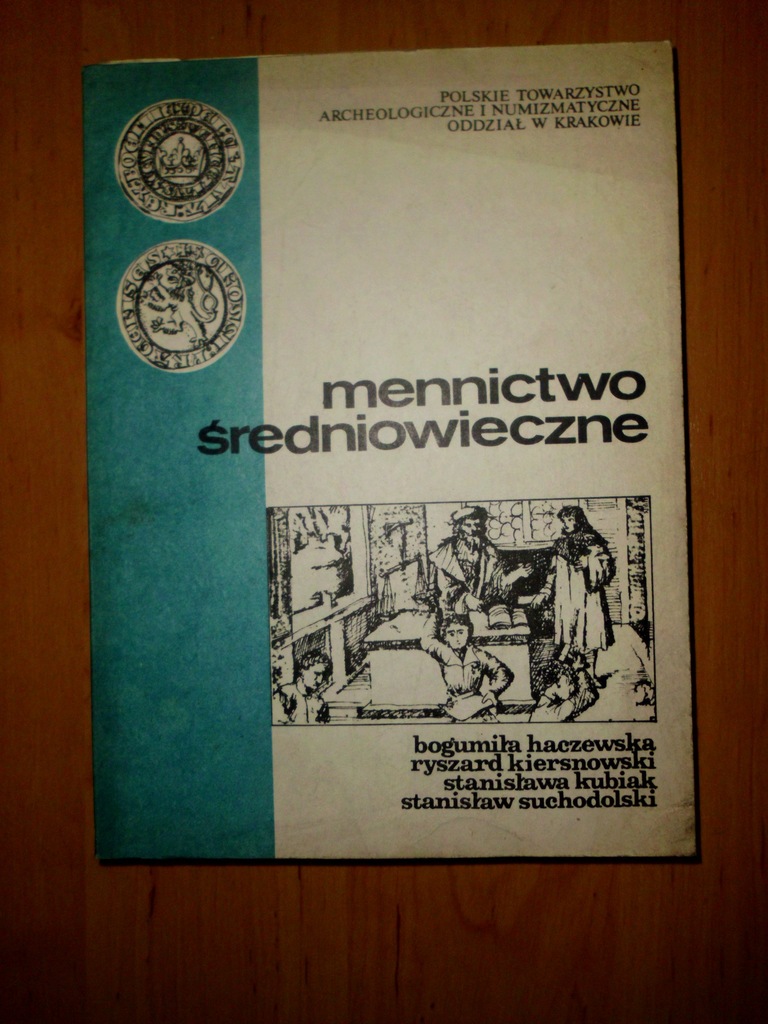 MENNICTWO  ŚREDNIOWIECZNE Haczewska 1984 errata