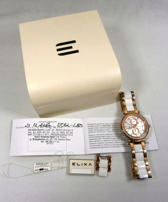 ZEGAREK ELIXA E062-L189 KOMPLET