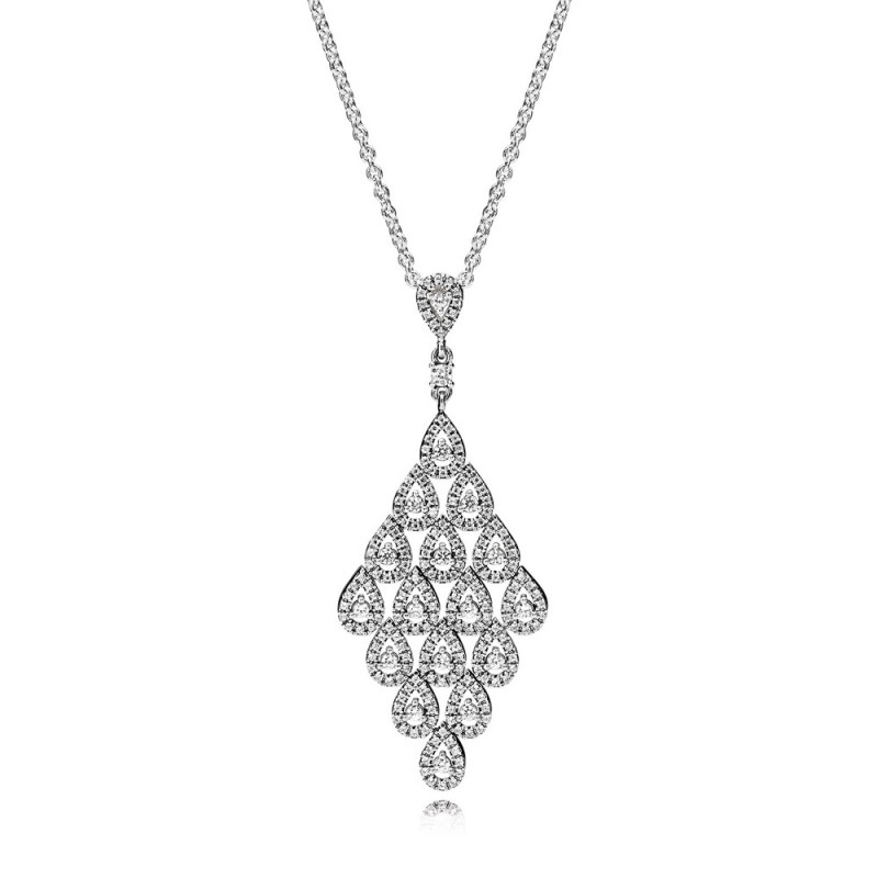 Naszyjnik Pandora z zawieszką 396262CZ-80