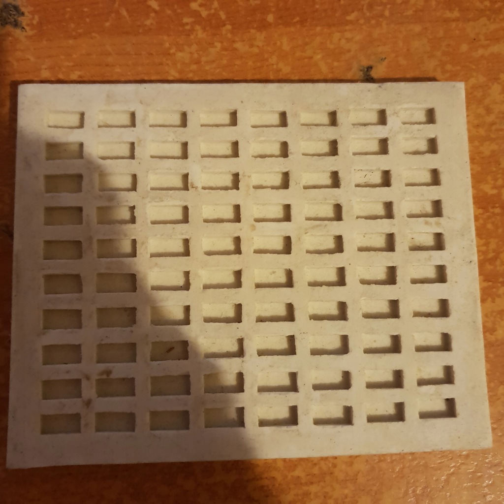Forma do cegieł, cegiełek, miniatury, gips