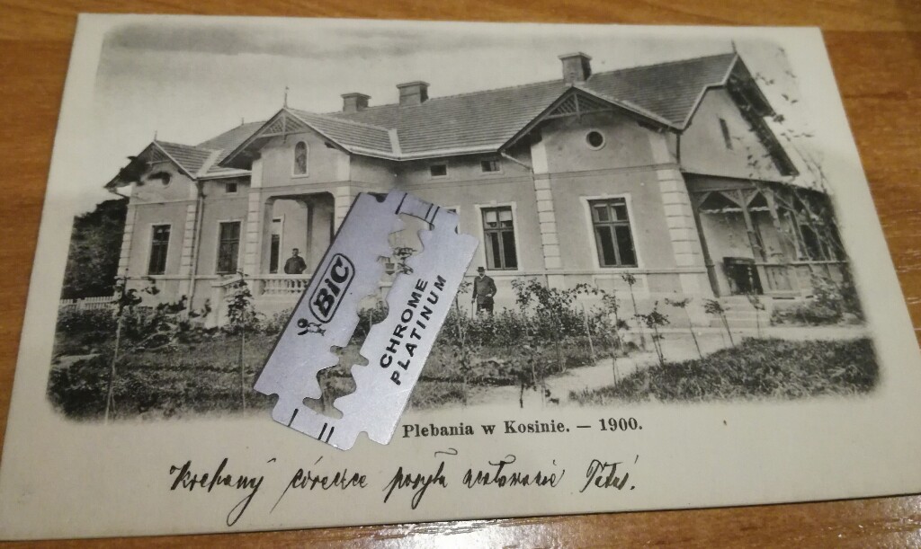 Kosina k. Rogoźno, Łańcut  dwór 1900r,