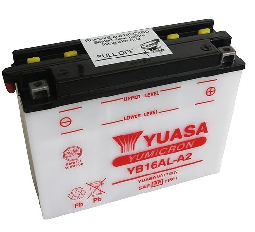 AKUMULATOR YUASA YB16AL-A2 YAMAHA VIRAGO 750 V-MAX