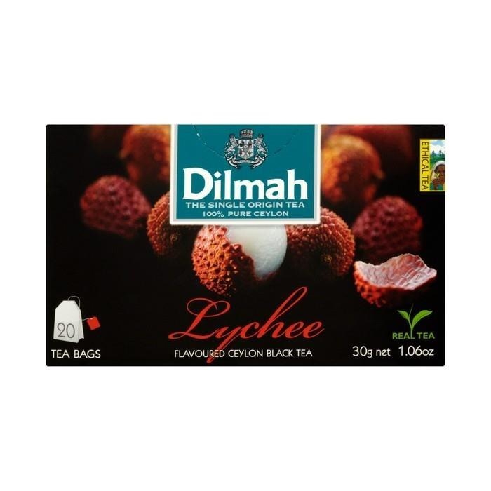 Dilmah Lychee z aromatem owocu liczi (20 torebek)