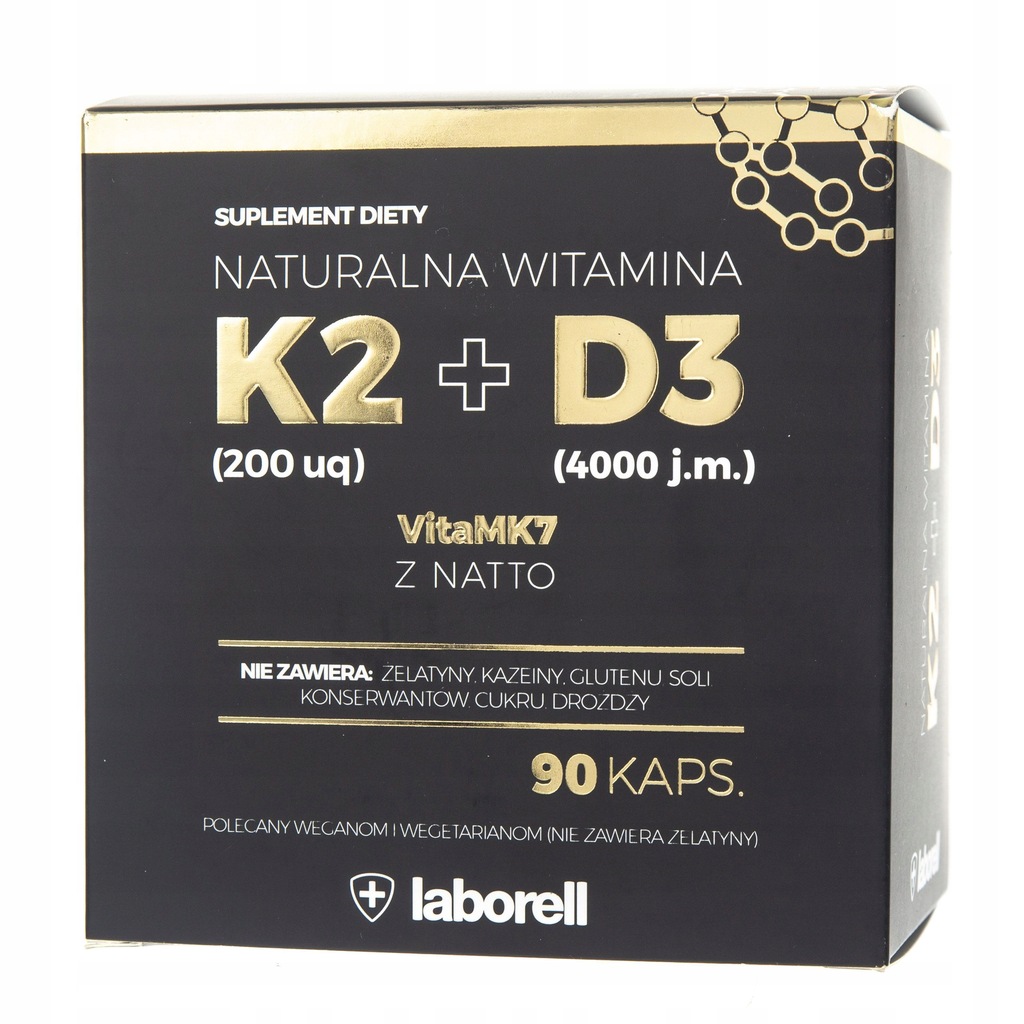 LABORELL WITAMINA D3 + K2 SUPLEMENT DIETY 4000j.m.