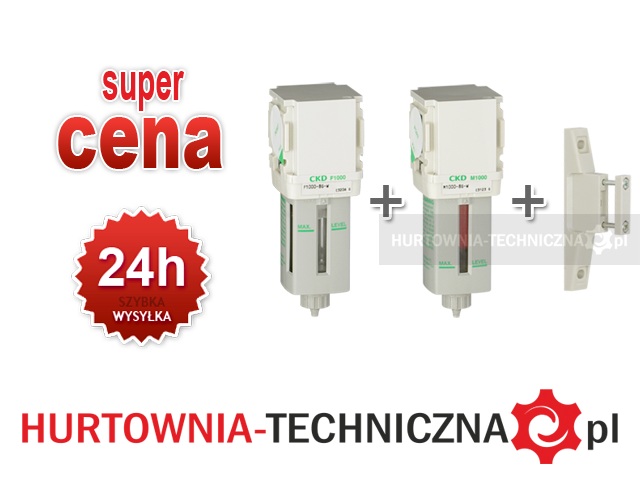 Zestaw filtr CKD F1000 + M1000 + B110 (1/4)