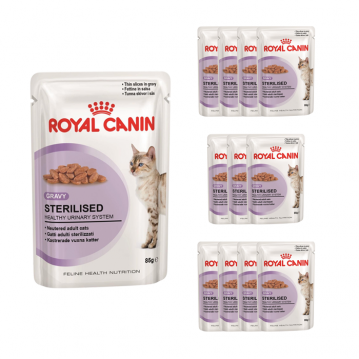Royal Canin Sterilised w sosie 12 x 85g Gravy