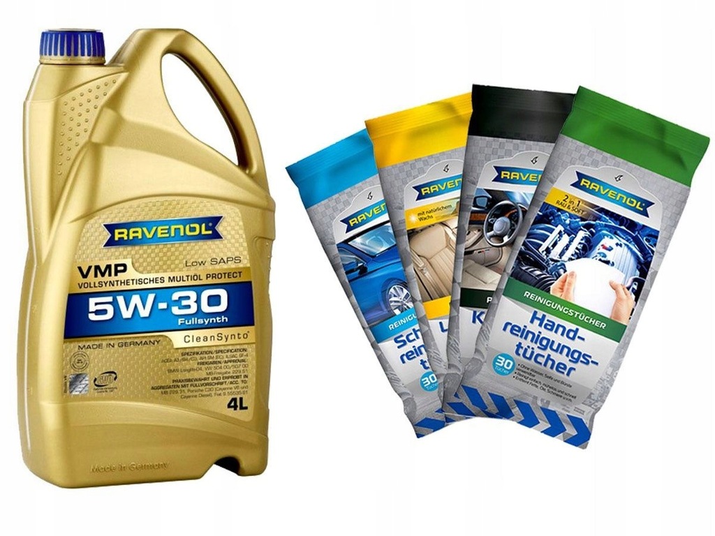 RAVENOL VMP 5W30 4L ACEA C3 VW 504 00/507 00 - 7734650137 - oficjalne ...