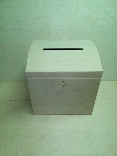 Drewniane PUDEŁKO na KOPERTY +pudełko na obrączki