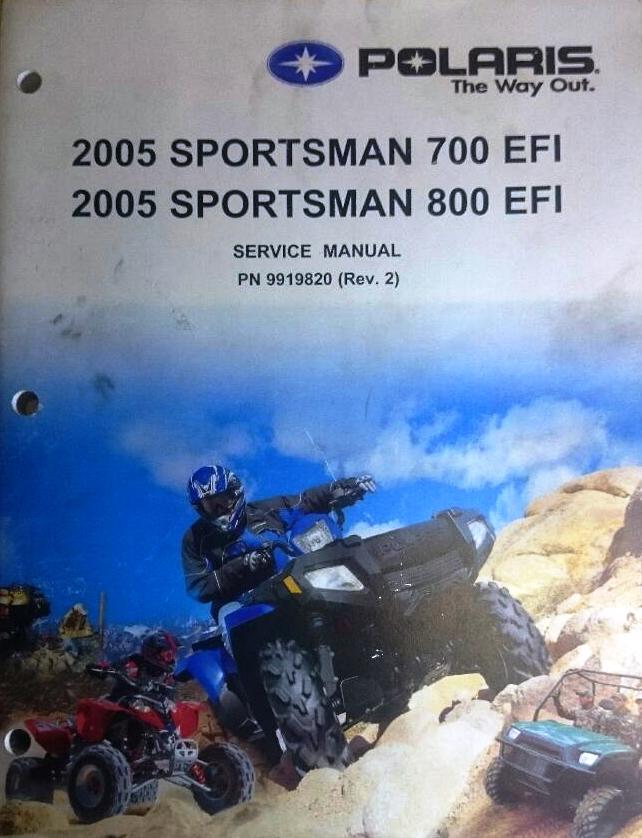 POLARIS ATV SPORTSMAN 700; 800 EFI SERVICE MANUAL