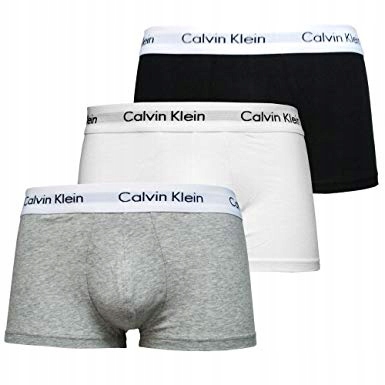 CALVIN KLEIN BOKSERKI MĘSKIE MAJTKI 3 PARY ROZM. S